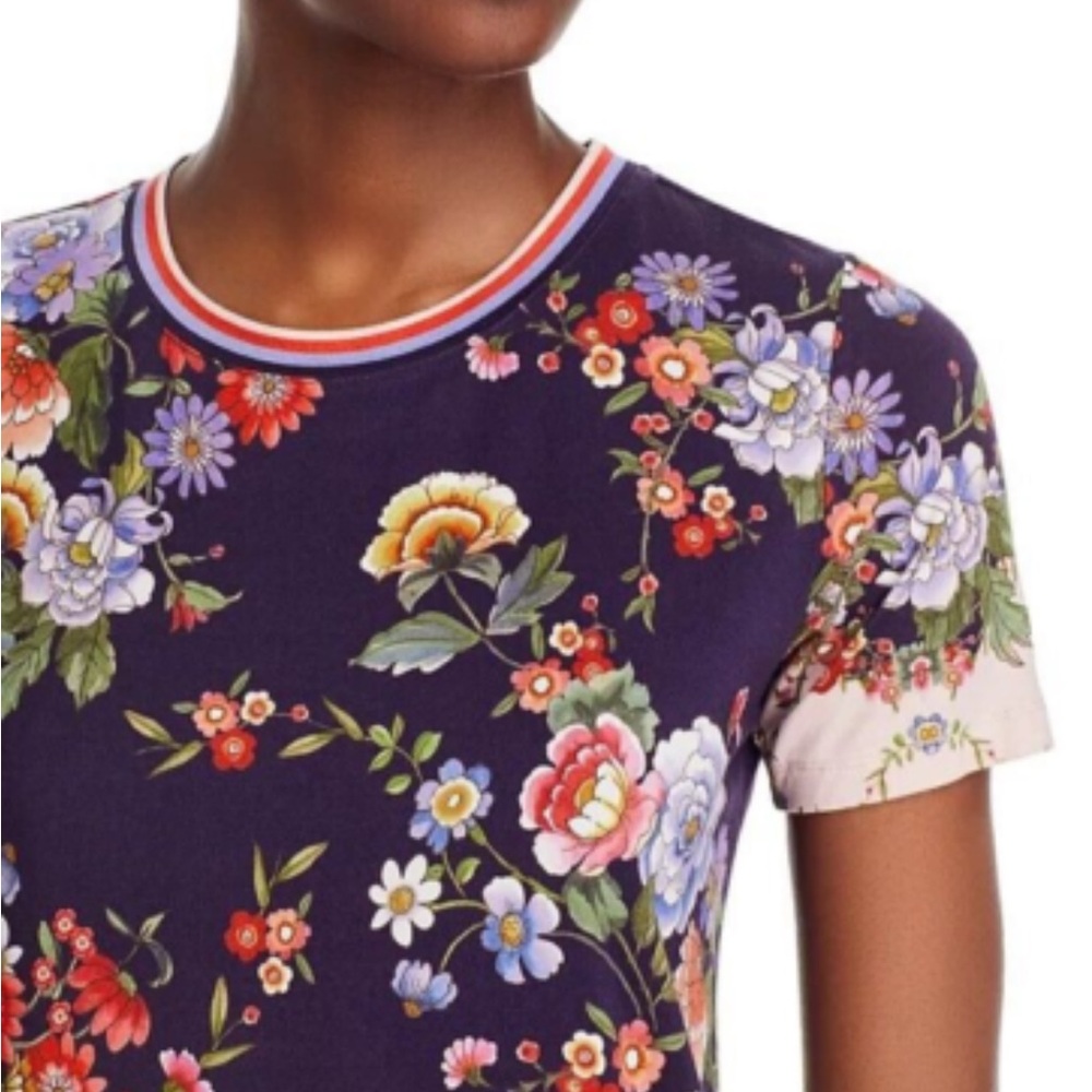 Johnny Was 🌺 Janie Favorite Floral Print Tee - Picture 3 of 9